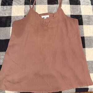 Mauve spaghetti Strap Women's Top